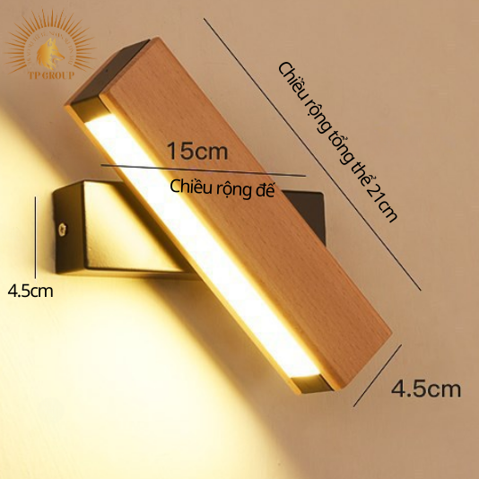 ĐÈN TƯỜNG HIỆN ĐẠI ĐIỀU CHỈNH GỐC LINH HOẠT TP-DV501 (đặt hàng từ 10-15 ngày)