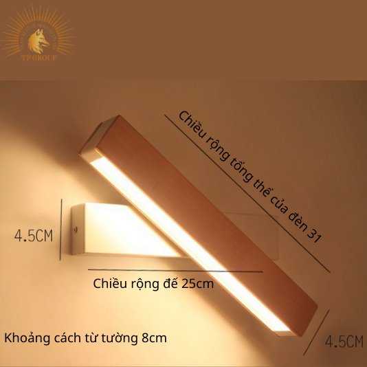 ĐÈN TƯỜNG HIỆN ĐẠI ĐIỀU CHỈNH GỐC LINH HOẠT TP-DV501 (đặt hàng từ 10-15 ngày)