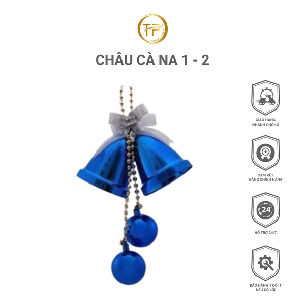 Chuông đôi có châu 10cm