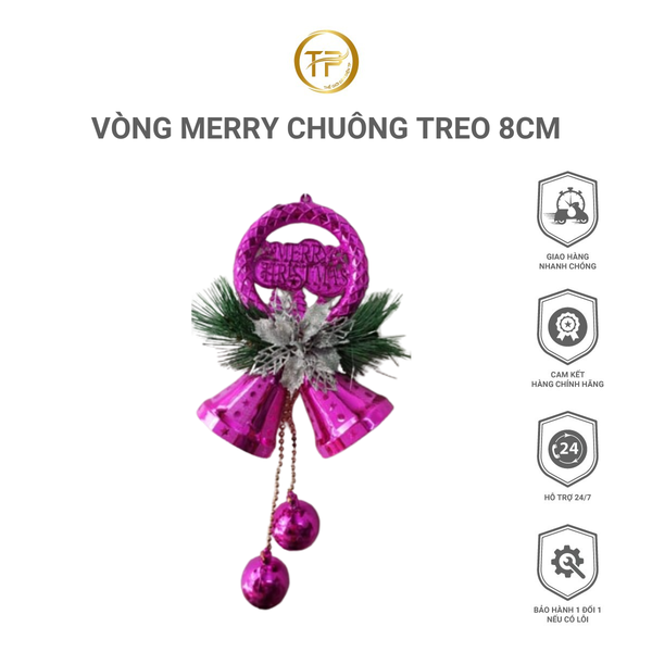 Vòng Merry Chuông Treo 8cm