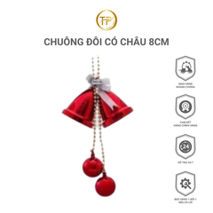 CHUÔNG ĐÔI CÓ CHÂU 8CM
