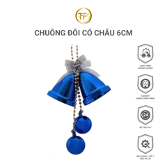 Chuông đôi có châu 6cm