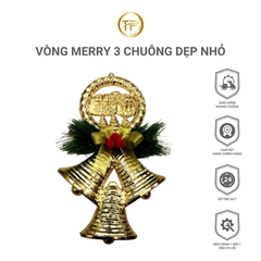 VÒNG MERRY 3 CHUÔNG DẸP NHỎ