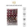 Hộp Châu Đủ Kiểu Đỏ Đô