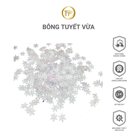Bông tuyết vừa