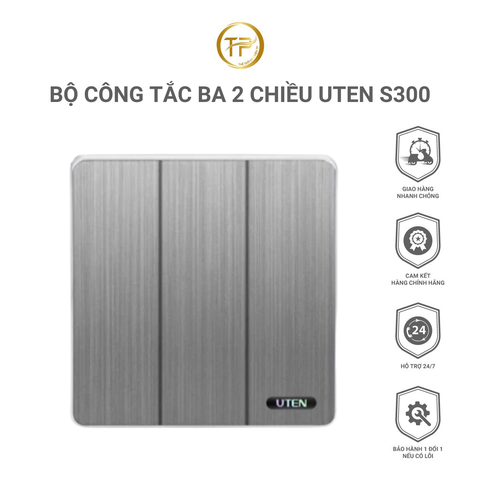 Bộ công tắc ba 2 chiều UTEN S300