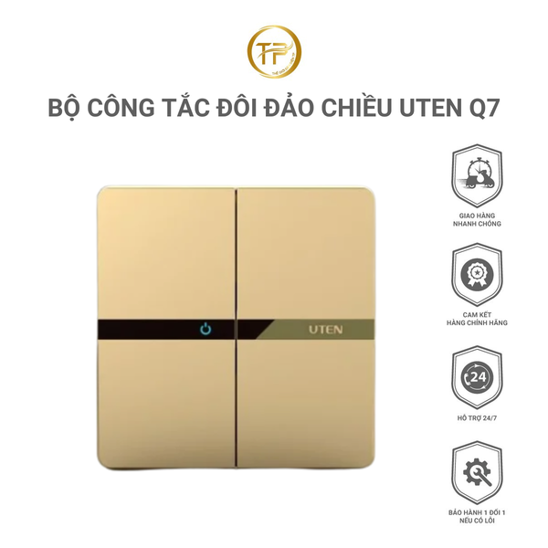 Bộ công tắc đôi đảo chiều UTEN Q7