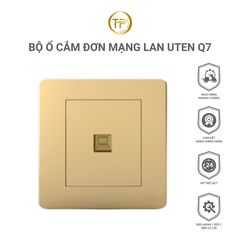 Bộ Ổ Cắm Đơn Mạng LAN UTEN Q7