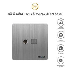 Bộ ổ cắm TIVI và mạng UTEN S300
