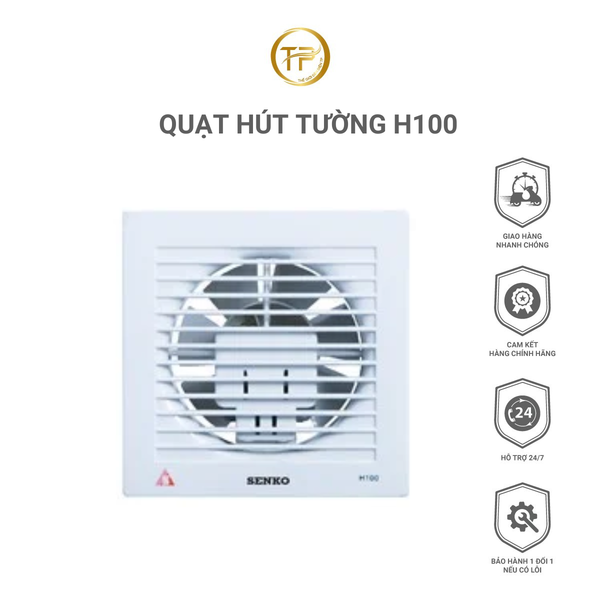 Quạt hút tường H100