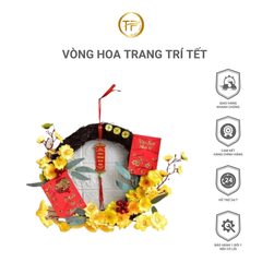VÒNG HOA TRANG TRÍ TẾT