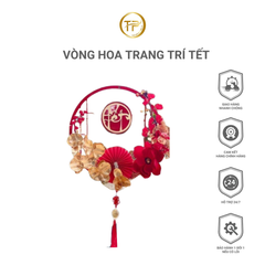 VÒNG HOA TRANG TRÍ TẾT