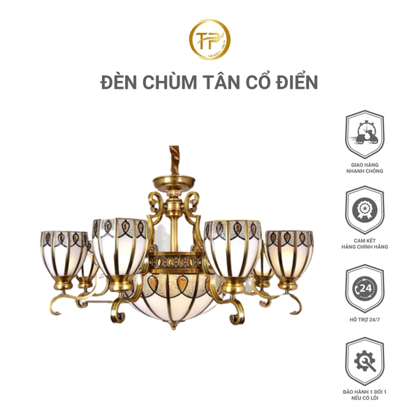 Đèn chùm tân cổ điển