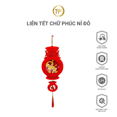 LIỄN TẾT CHỮ PHÚC NỈ ĐỎ