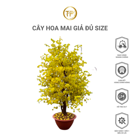 CÂY HOA MAI GIẢ ĐỦ SIZE