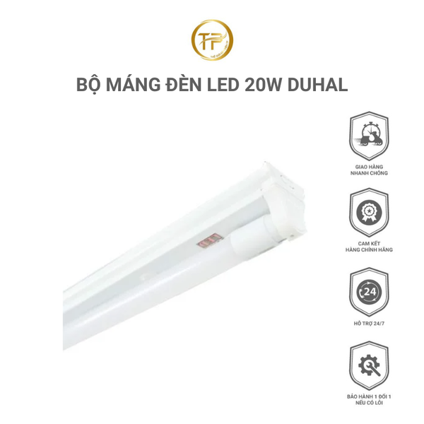 Bộ Máng Đèn Led 20W Duhal