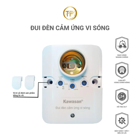 Đui Đèn Cảm Ứng Vi Sóng
