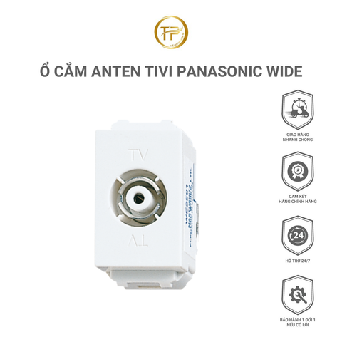 Ổ Cắm Anten Tivi Panasonic Wide