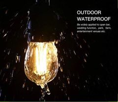 Dây đui đèn trang trí ngoài trời