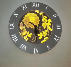 Đồng Hồ Đèn Hoa