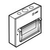 Tủ điện vỏ kim loại gắn nổi chứa 6 Module