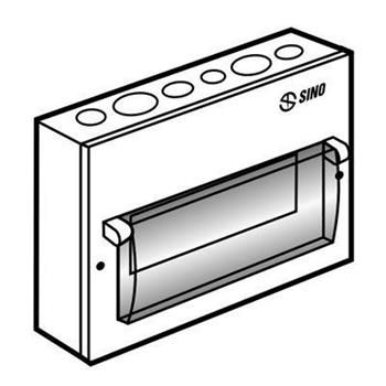 Tủ điện vỏ kim loại gắn nổi chứa 9 Module
