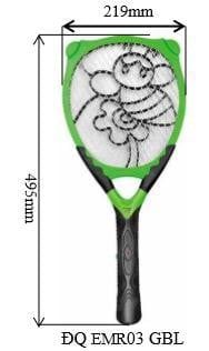 Vợt Muỗi Điện Quang Xanh Lá