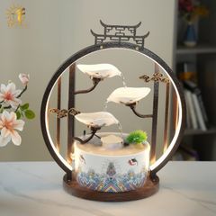 ĐÈN ĐỂ BÀN TUẦN HOÀNG NƯỚC TRANG TRÍ PHONG CÁCH TRUNG HOA  TP-DB580 (đặt hàng từ 10- 15 ngày)