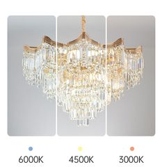 ĐÈN CHÙM PHA LÊ CAO CẤP T1213 VRG-TH8489