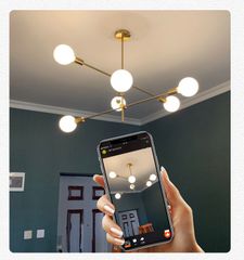 ĐÈN CHÙM PHÂN TỬ 6 BÓNG PK70N/6 VRG-TT19/6