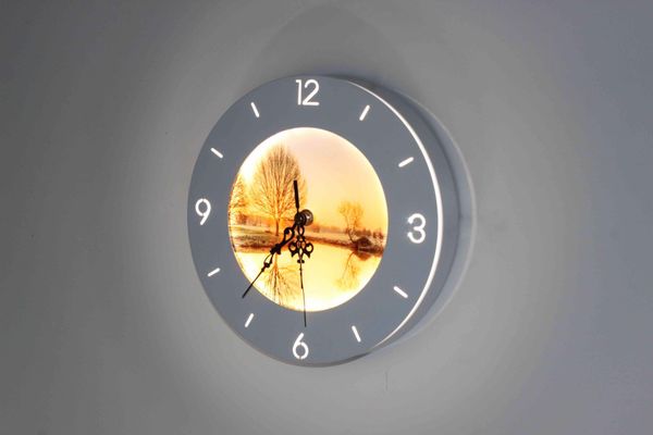 Đồng Hồ Đèn Cây Cảnh