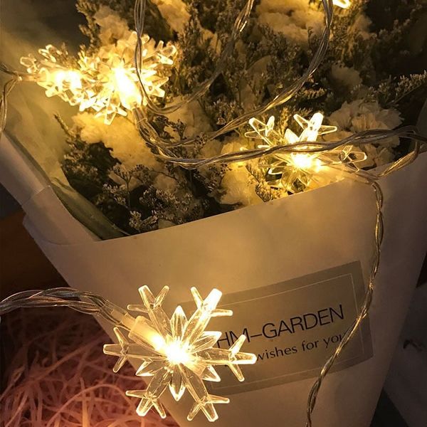 Đèn Led Trang Trí Chiếu Sáng Hình Hoa Tuyết