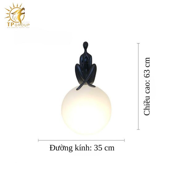 Đèn để bàn trang trí người ôm trăng sáng tạo HX8434 (đặt hàng từ 10- 15 ngày)