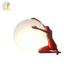 Đèn để bàn trang trí người ôm trăng sáng tạo HX8434 (đặt hàng từ 10- 15 ngày)