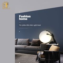 Đèn để bàn trang trí người ôm trăng sáng tạo HX8434 (đặt hàng từ 10- 15 ngày)