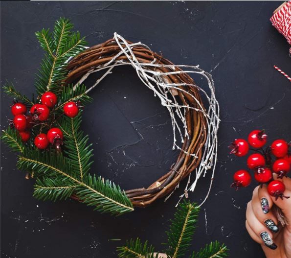 VÒNG MÂY TRANG TRÍ NOEL