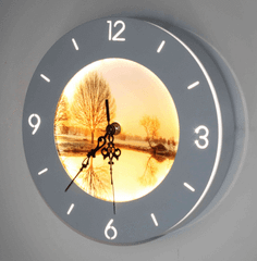 Đồng Hồ Đèn Cây Cảnh