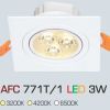 Led Âm Trần Cao Cấp AFC-771T/1 3w