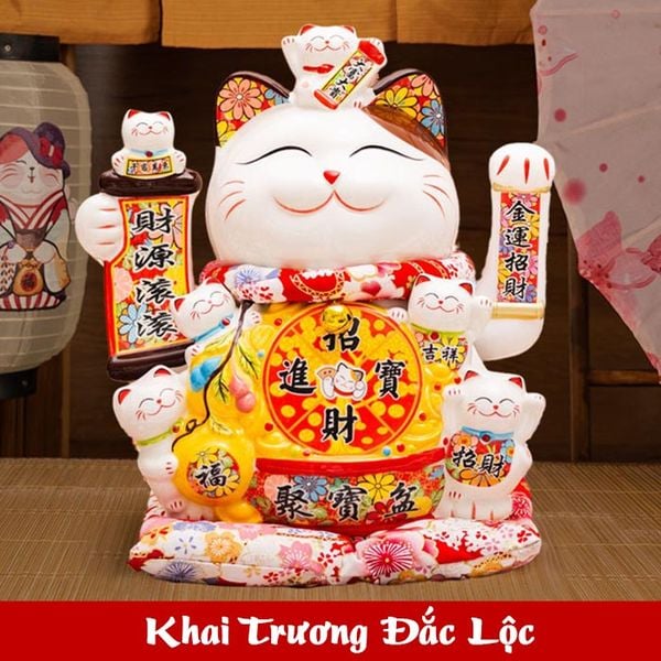 MÈO VẪY TAY KHAI TRƯƠNG ĐẮC LỘC