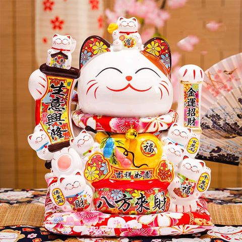 MÈO VẪY TAY NIÊN NIÊN PHÚ QUÝ MÈO