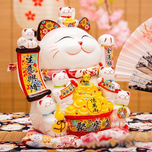 MÈO VẪY TAY ĐA TÀI ĐA LỘC ĐA PHÚ QUÝ