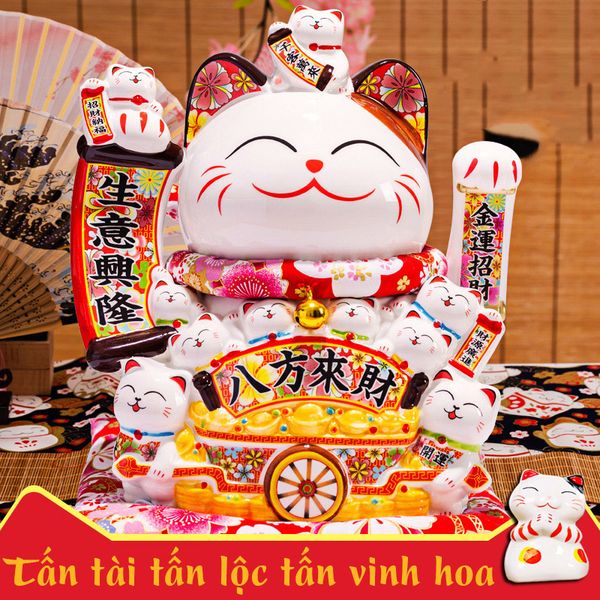 MÈO VẪY TAY TẤN TÀI TẤN LỘC TẤN VINH HOA