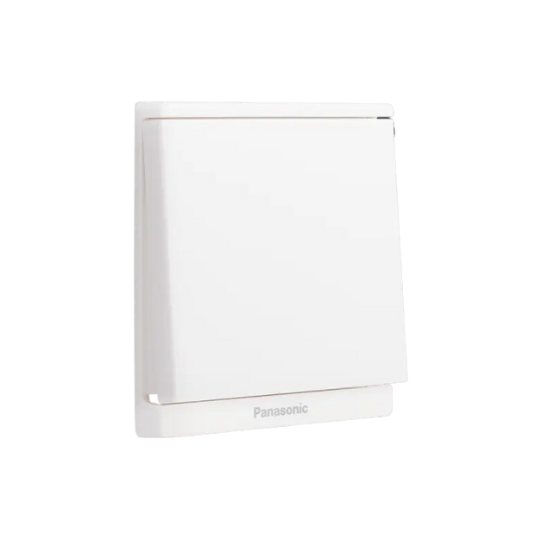 Panasonic Moderva - Bộ 1 Công Tắc E, Đảo Chiều, Bắt Vít Màu Trắng | WMF594-VN