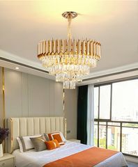 ĐÈN CHÙM PHA LÊ CAO CẤP P8077 VRG-TPL18077