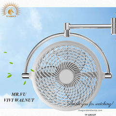 QUẠT TREO TƯỜNG VIVI WALNUT