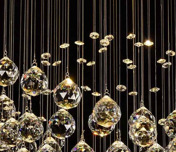 Đèn Thả Thông Tầng Pha Lê