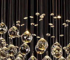 Đèn Thả Thông Tầng Pha Lê