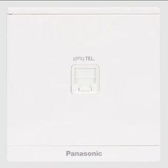 Panasonic Moderva - Ổ Cắm Điện Thoại 4 Cực Màu Trắng | WMF403-VN