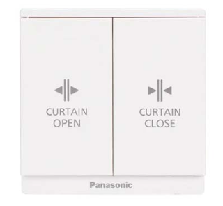 Panasonic Moderva - Nút Nhấn Rèm Cửa Màu Trắng | WMF533-VN