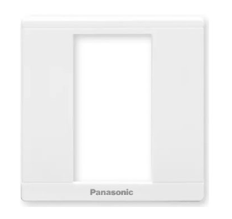 Panasonic Moderva - Mặt Vuông Dùng Cho 3 Thiết Bị Màu Trắng | WMFV7813